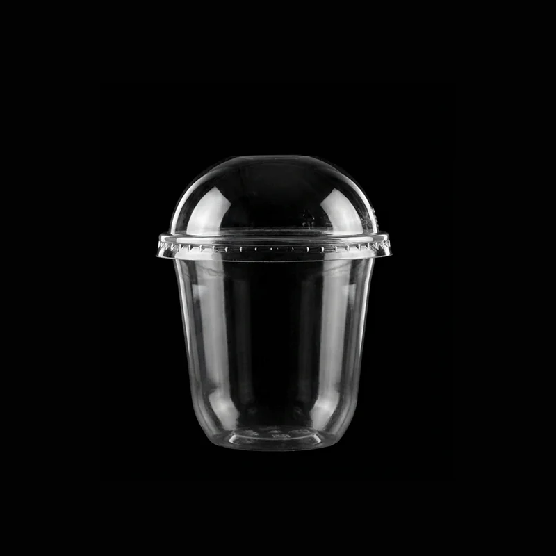 8 oz plastic cup with lid